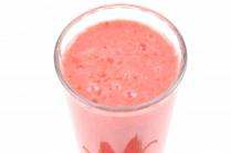 strawberry banana smoothie