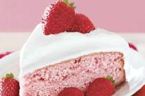 sugar free strawberry cake