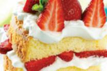 sugar free strawberry shortcake